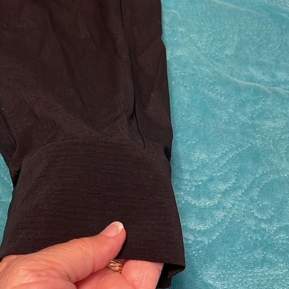 ATHLETA TREKKIE NORTH JOGGER women’s size 6T black, 3 zipper pockets tie‎ waist - Picture 3 of 15